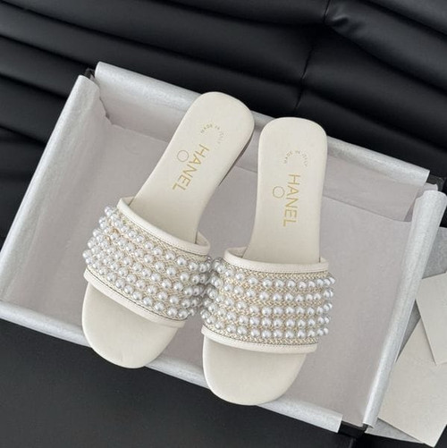 Color: CC_8 - Size: Women US9=EUR 40 - Metallic Slide Summer Flat Sandals Luxury Woman Sandal Desig Y829-1458652242273034256