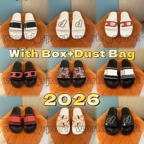 Color: Black - Size: Eur 36 - With Box 2026 Designer Fashion Slipper Sliders Slides Sandals Slipper Y829-1471024626102374465