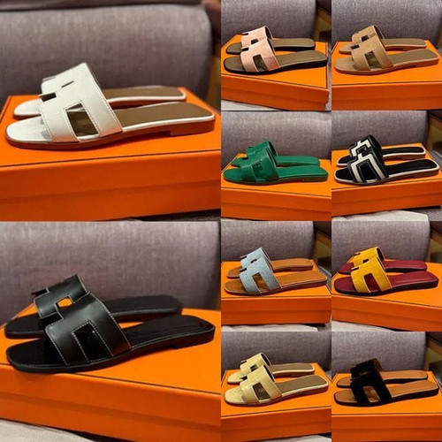 Color: deep orange - Size: US9=EU40=Women - 2026 Fashion Designer Sandals Womens Slides Summer Rubb Y829-1474927147872260104