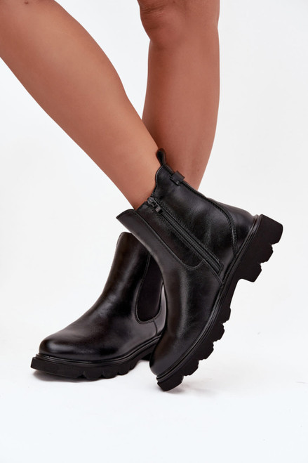 black - Jodhpur boot model 221522 Step in style U704-221522