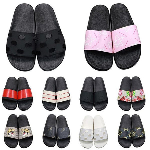 Color: LightGreen - Size: EUR38 - 2024 Designer Slides Women Man Slippers Luxury Sandals Brand Sand Y829-1243719882504372324