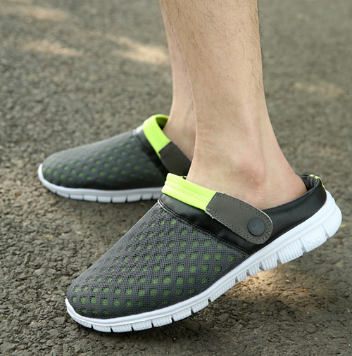 Color: Green, Size: 40 - Breathable hole shoes Q119-CJBHNSNS07174-Green-40