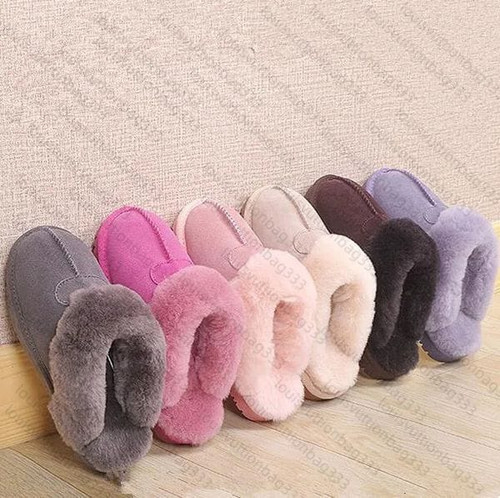 Color: LightGreen - Size: US8 - uggswomen slipper 2026 Hot sell Classic design AUS U5125 keep Warm  Y829-1459840182500200490