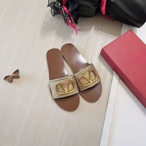 Color: Color  5 - Size: EUR 38 - Designer Women Sandals Slides Slippers Flat Jelly Slippers Summer  Y829-1467683405636681833