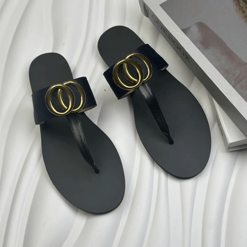 Color: Brown - Size: EUR41 - designer sandals Womens Sandals Summer Luxury Designer Slippers Open T Y829-1428897560817086521