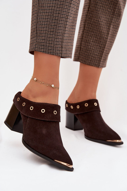 brown - Heeled sandals model 225359 Step in style U704-225359