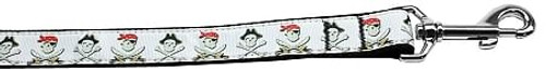 Jolly Roger Nylon Dog Leash 5/8 inch wide 4ft Long S528-125-182 5804