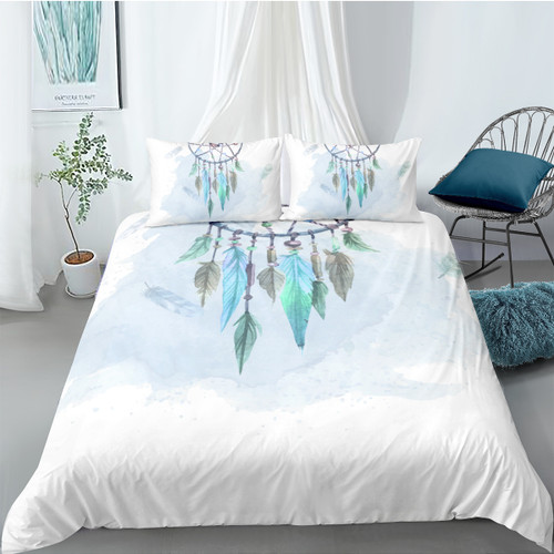 Color: 04, Size: 228*228 - Digital Printing Quilt Cover Three-piece Foreign Trade Dream Catcher Ser Q119-CJCZ104103136JQ
