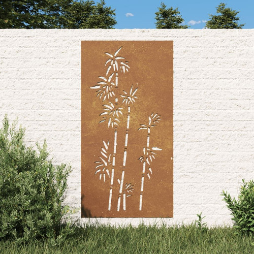 vidaXL Garden Wall Decoration Rusty Corten steel Medium Durable A949-824484
