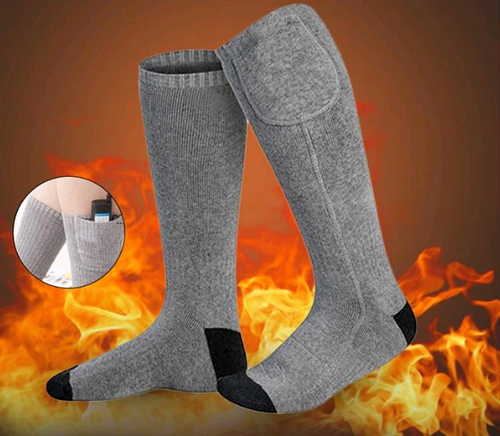 Electric socks standard charging thermostat lithium battery heating socks can wash cold winter warm Q119-CJNSFJWZ00069