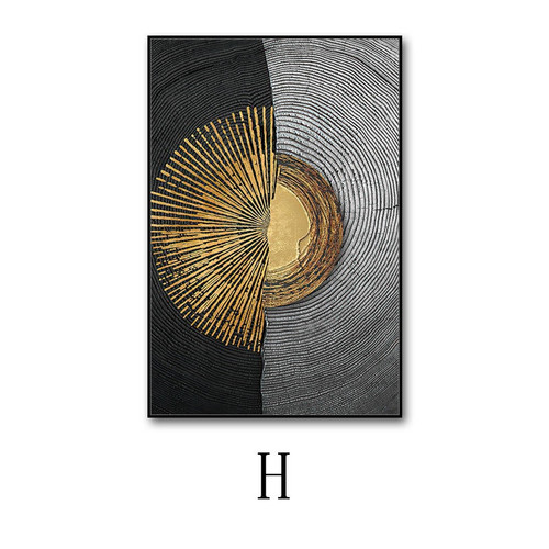 Specifications: H, Size: 60x 80 Gold Frame Porcelain - Modern Minimalist Hanging Simple Hotel Club  Q119-CJJT223359948VE
