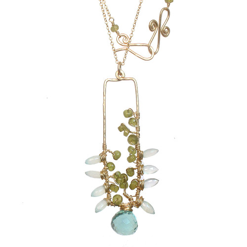 Necklace 372 - Gold L161-NK372-gold