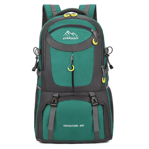 Color: Dark Khaki - 2024 New High Capacity Outdoor Sports Travel Backpack 40L/60L Mountaineering Ba F640-12000042591483362