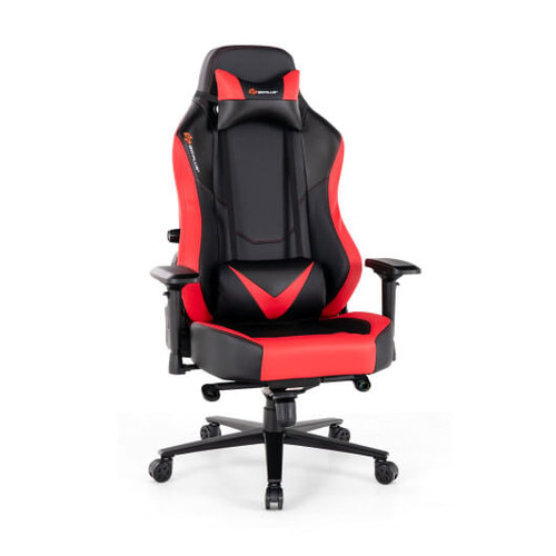 360?° Swivel Computer Chair with Casters for Office Bedroom-Red - Color: Red D681-CB10486RE