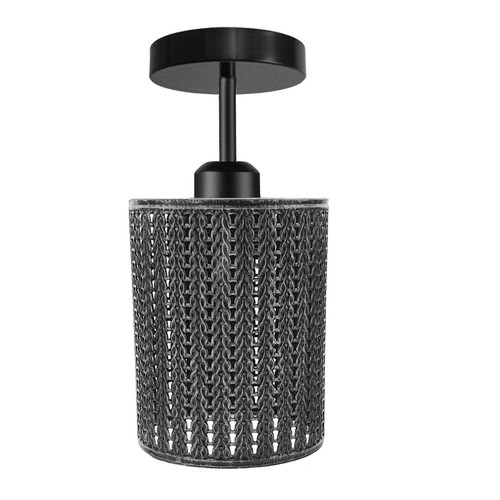 Metal Ceiling Light Shade Pendant Industrial Barrel Wire Cage Lampshade Lamp~1218 T575-V0671387840 Metal Ceiling Light Shade Pendant Industrial Barrel Wire Cage Lampshade Lamp~1218 T575-V0671387840