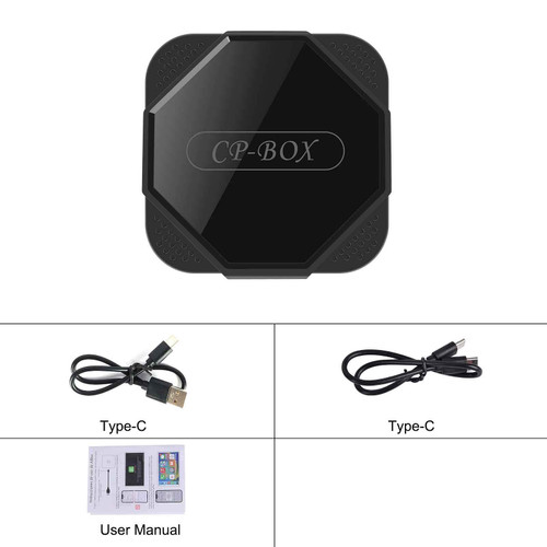 Z1C Wireless Adapter Compatible for Carplay Wire Control to Wireless External Module with Wifi Plug K484-PAU_0JXEECTA