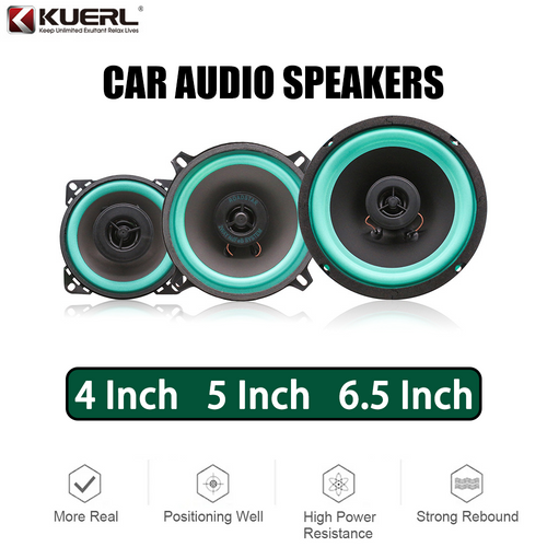 Size: 7" - 4/5/6.5 Inch Car Speakers HiFi Coaxial Subwoofer Universal Automotive Audio Music Full R F640-12000039880916627