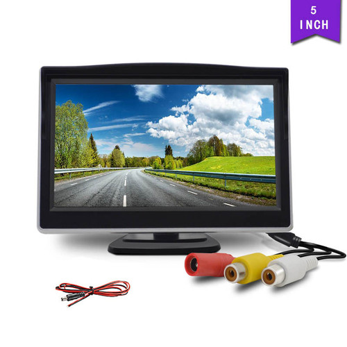 5 Inch Tft Lcd Screen Car Monitor 2 Channels Video Input 800x480 Reversing Parking HD Digital Displ K484-PEL_0P8KBHMW