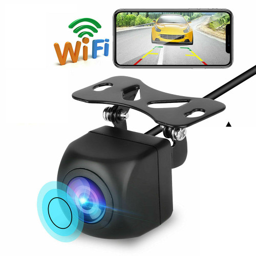 Backup Camera Wifi Wireless Transmission HD Waterproof Driving Recorder Night Vision Lens Black K484-PAU_0G3WZUMR
