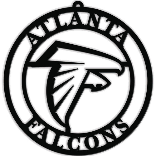 Atlanta Falcons Sign Door Hanger 16 Inch Z157-7846139315