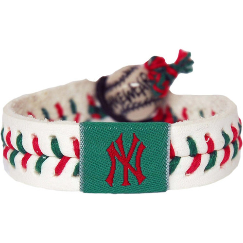 New York Yankees Bracelet Team Color Baseball Holiday CO Z157-7731400520