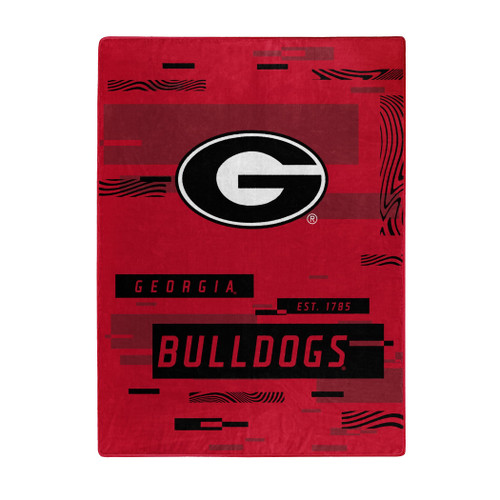 Georgia Bulldogs Blanket 60x80 Raschel Digitize Design Z157-9060433209