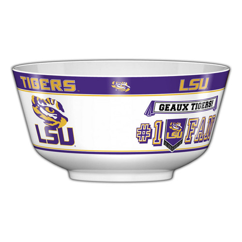 LSU Tigers Party Bowl All JV CO Z157-2324555493 LSU Tigers Party Bowl All JV CO Z157-2324555493