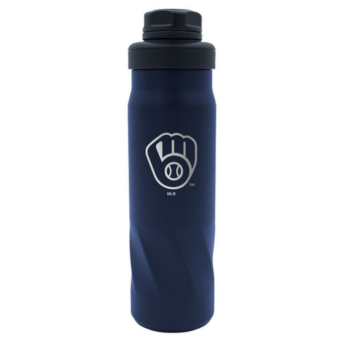 Milwaukee Brewers Water Bottle 20oz Morgan Stainless Z157-9416653057