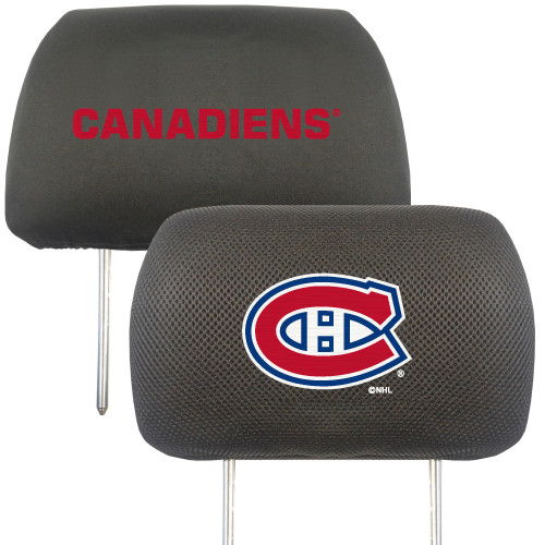 Montreal Canadiens Headrest Covers FanMats Special Order Z157-4298907027