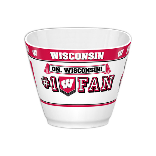 Wisconsin Badgers Party Bowl MVP CO Z157-2324553375 Wisconsin Badgers Party Bowl MVP CO Z157-2324553375