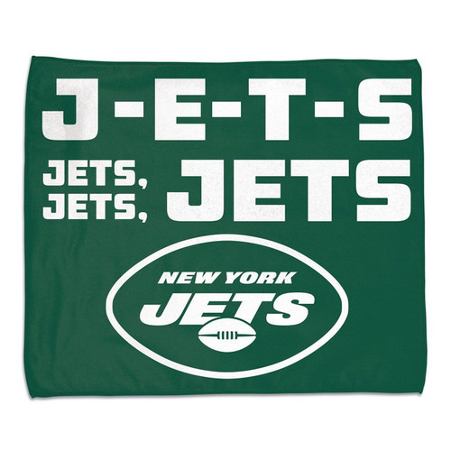 New York Jets Towel 15x18 Rally Style Full Color Z157-9960626051