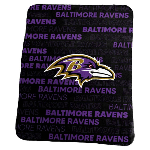 Baltimore Ravens Blanket 50x60 Fleece Classic Z157-629374125