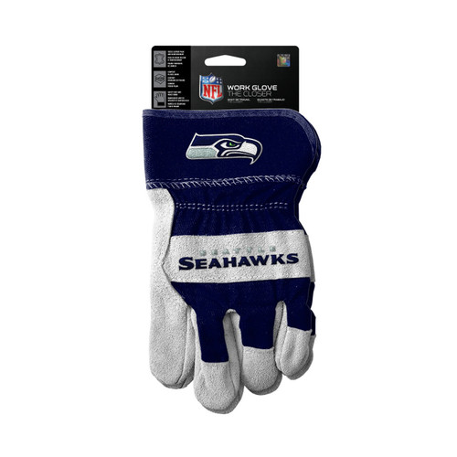 Seattle Seahawks Gloves Work Style The Closer Design Z157-7183101545