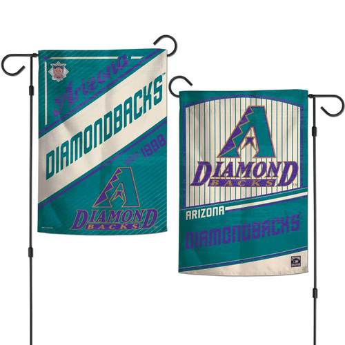 Arizona Diamondbacks Flag 12x18 Garden Style 2 Sided Cooperstown Z157-9416605972