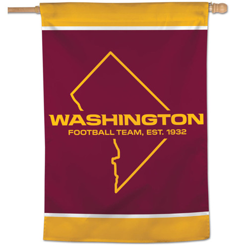 Washington Football Team Banner 28x40 Vertical Z157-3208557335