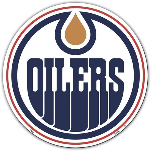 Edmonton Oilers Magnet Car Style 12 Inch CO Z157-2324588723