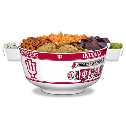 Indiana Hoosiers Party Bowl All JV CO Z157-2324555425 Indiana Hoosiers Party Bowl All JV CO Z157-2324555425