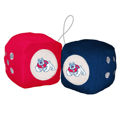 Fresno State Bulldogs Fuzzy Dice CO Z157-2324558013