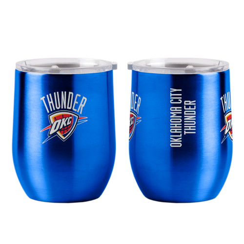 Oklahoma City Thunder Travel Tumbler 16oz Ultra Curved Beverage Special Order Z157-8886073035