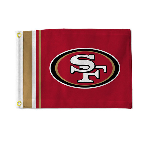 San Francisco 49ers Flag 12x17 Striped Utility Z157-1140752396
