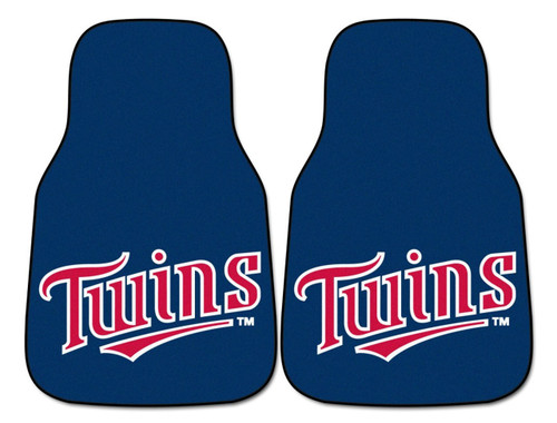 Minnesota Twins Car Mats Printed Carpet 2 Piece Set - Special Order Z157-4610406393