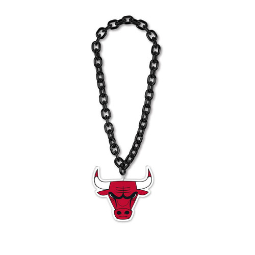 Chicago Bulls Necklace Big Fan Chain Z157-9416641363
