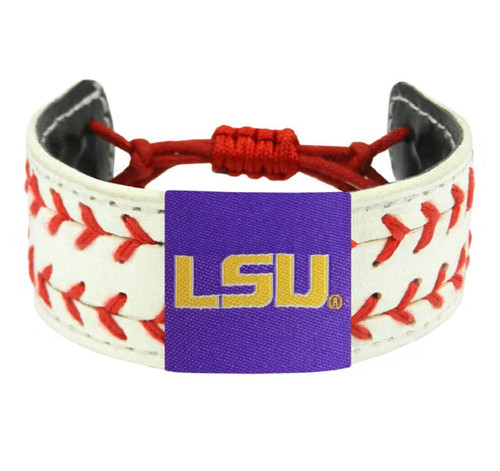 LSU Tigers Bracelet Classic Two Seamer Baseball CO Z157-4421405545