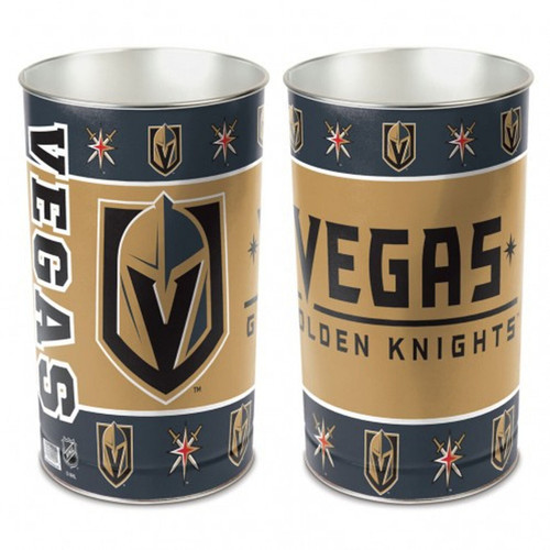 Vegas Golden Knights Wastebasket 15 Inch Z157-1094329810