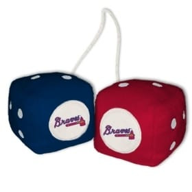 Atlanta Braves Fuzzy Dice CO Z157-2324568015