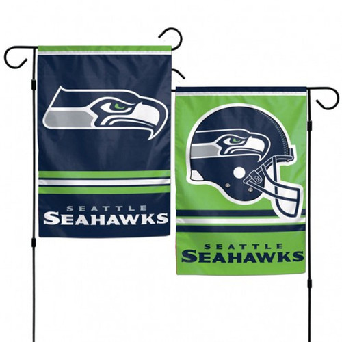 Seattle Seahawks Flag 12x18 Garden Style 2 Sided Z157-3208508749