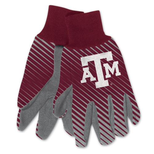 Texas A&M Aggies Gloves Two Tone Style Adult Size Z157-9960693965