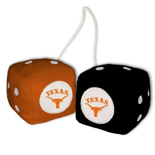 Texas Longhorns Fuzzy Dice CO Z157-2324558067