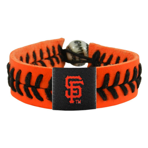 San Francisco Giants Bracelet Team Color Baseball Orange CO Z157-4421401828