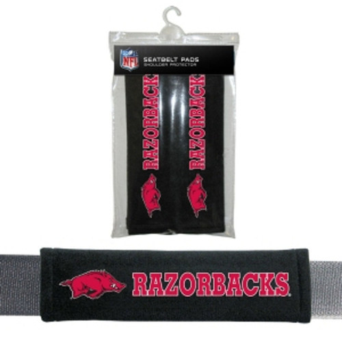 Arkansas Razorbacks Seat Belt Pads CO Z157-2324556704
